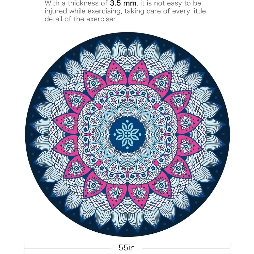 Non Slip Suede Rubber Exercise Mat For Yoga Pilates Home