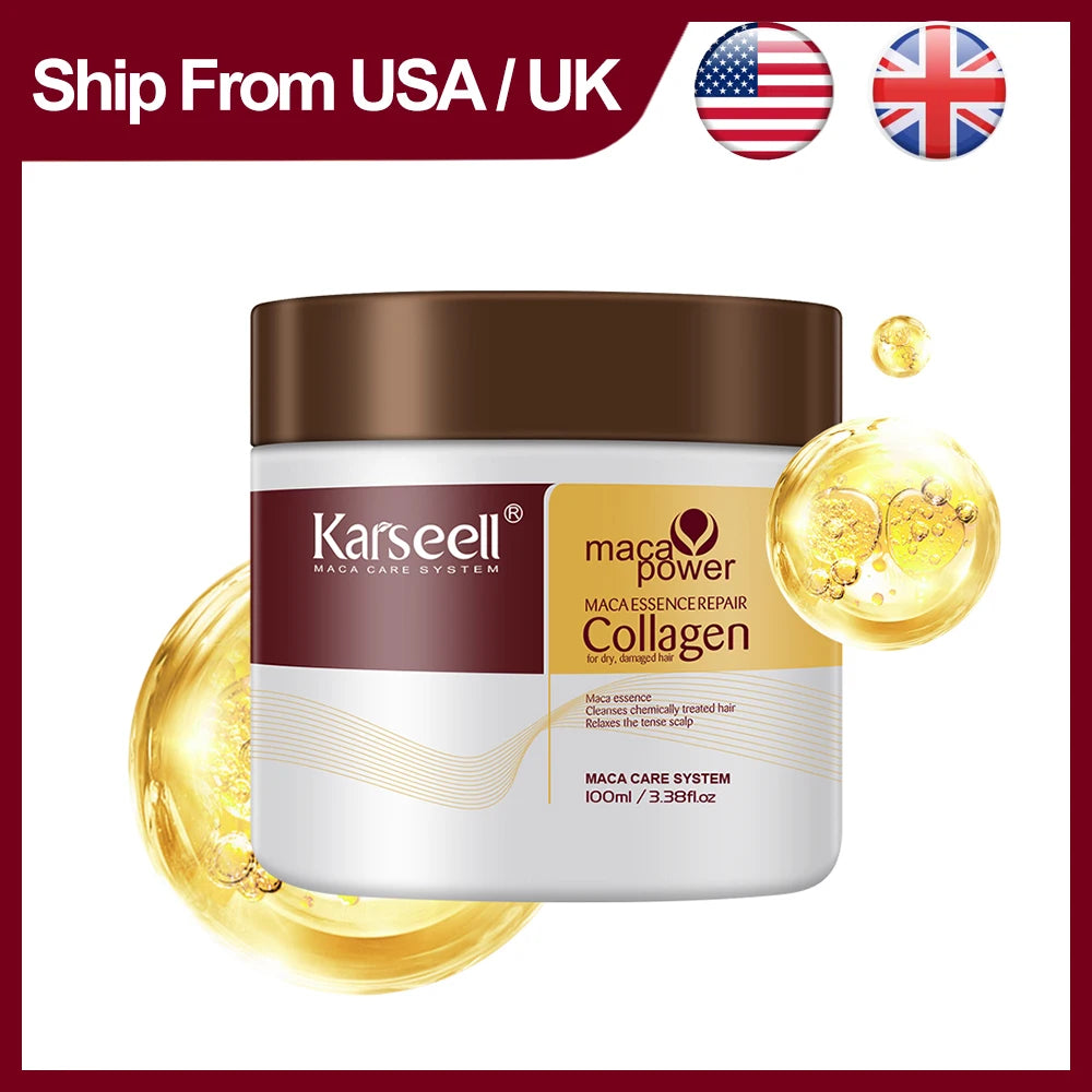 Karseell Collagen Hair Mask Deep Repair for All Hair Types