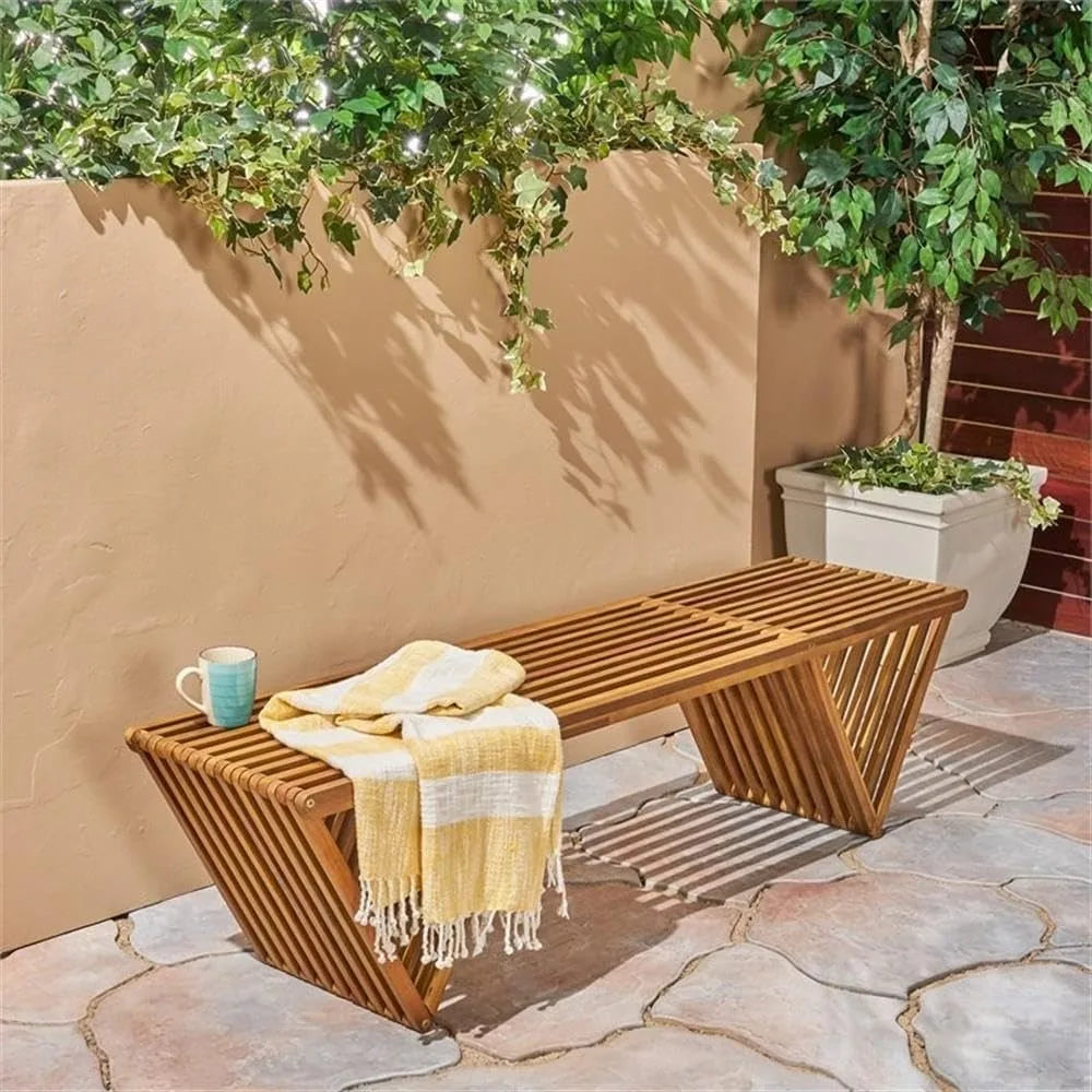 Christopher Knight Home Esme Outdoor Acacia Wood Bench
