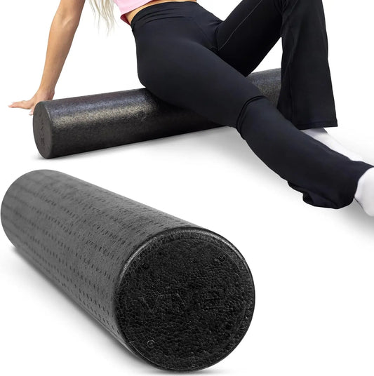 High Density Foam Roller (36 inch) - Large Foam Roller for Exercise, Physical Therapy, Yoga, Pilates, Stretching - Pain Relief M