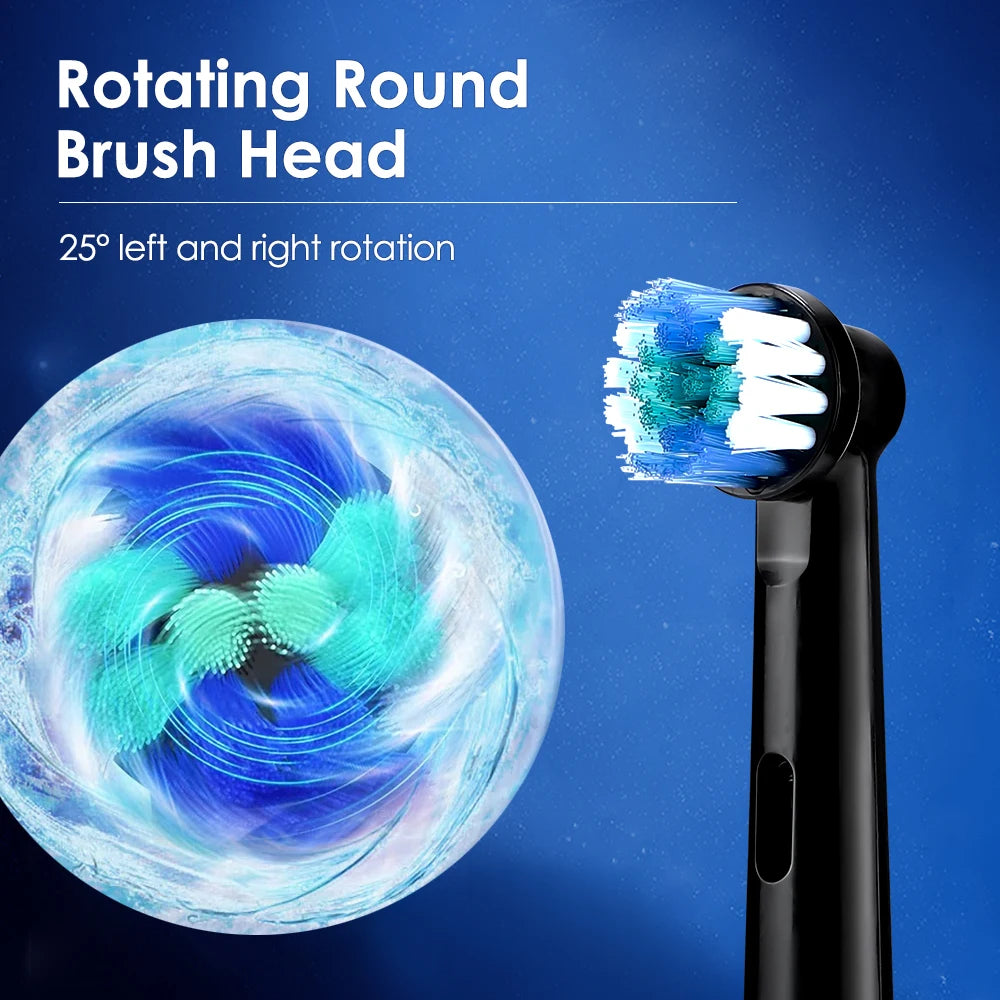 Ms.Dear Electric Toothbrush Cordless USB Rechargeable Waterproof Deep-Cleansing Technology