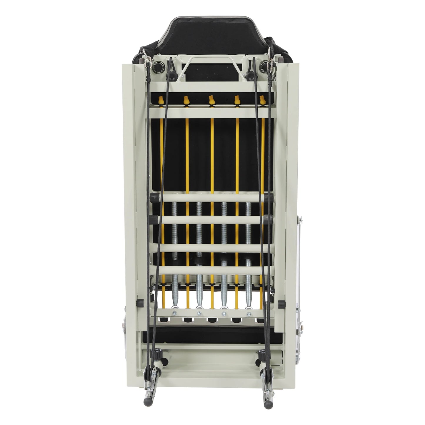Foldable Pilates Reformer Machine For Home Gym Multifunctional Fitness Equipment