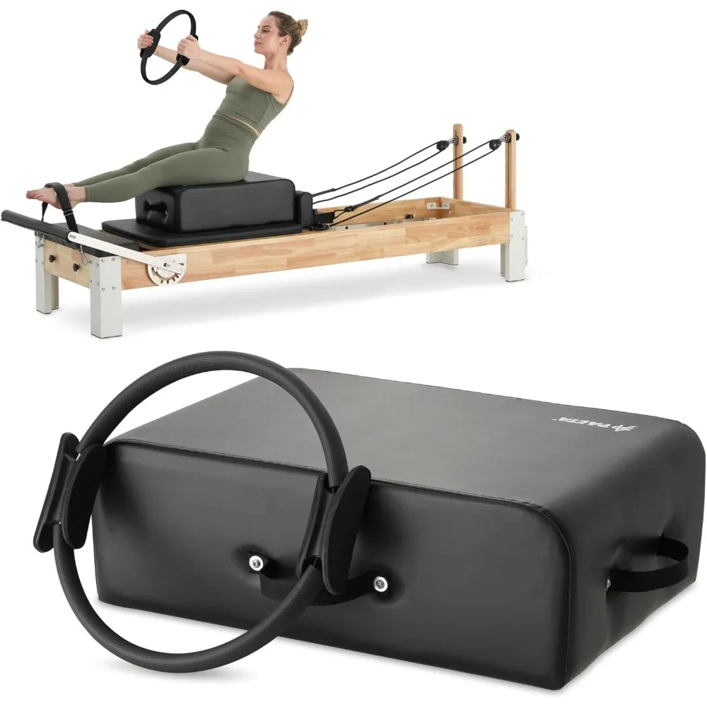 PAETA Pilates Box Reformer Accessories With Ring For Core Training