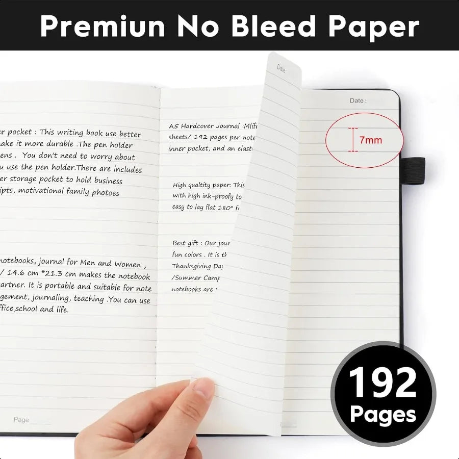 Hign-concerned Lined Journal With 192 Pages For Work