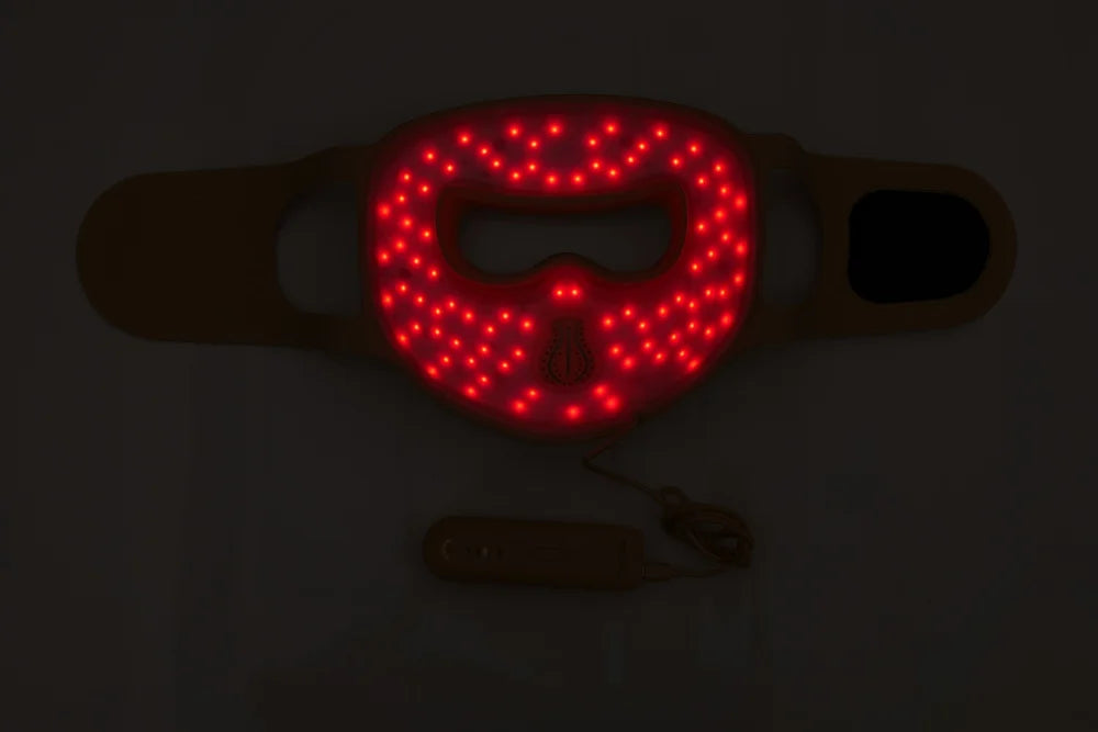 Hello Face M300 4D LED Light Therapy Mask for Neck
