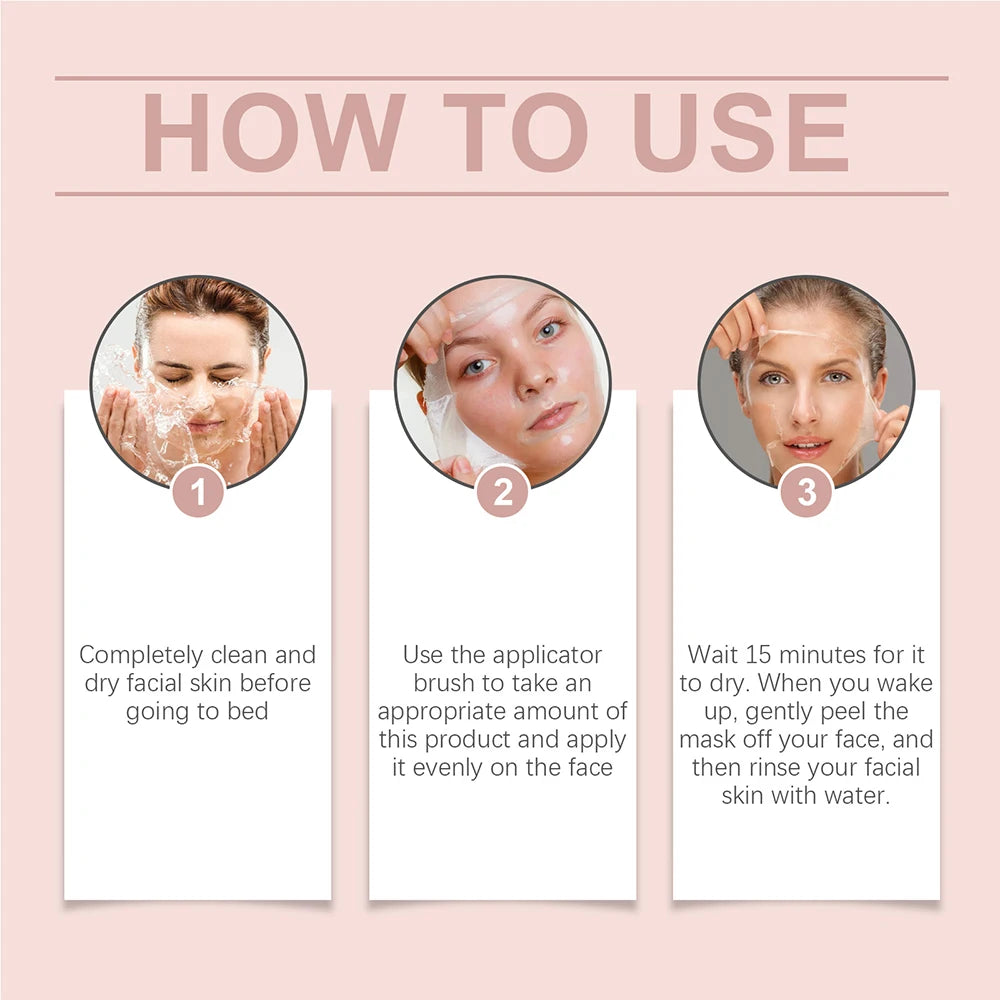 Ms.Dear Night Repair Face Mask Kojic Acid Turmeric Brightening