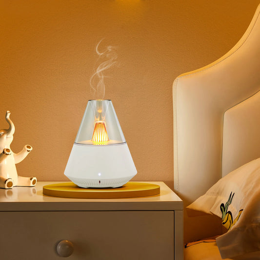J33 Ultrasonic Aromatherapy Nebulization Diffuser Aroma Expander, Aroma Diffuser for Living Rooms,Bedrooms,Offices, Restaurants