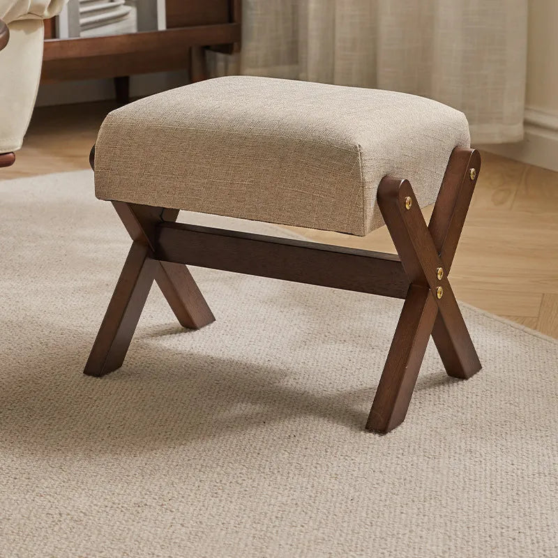 Featre SpaceSaving Foldable Shoe Bench With Luxurious Textured Velveteen Cushioning
