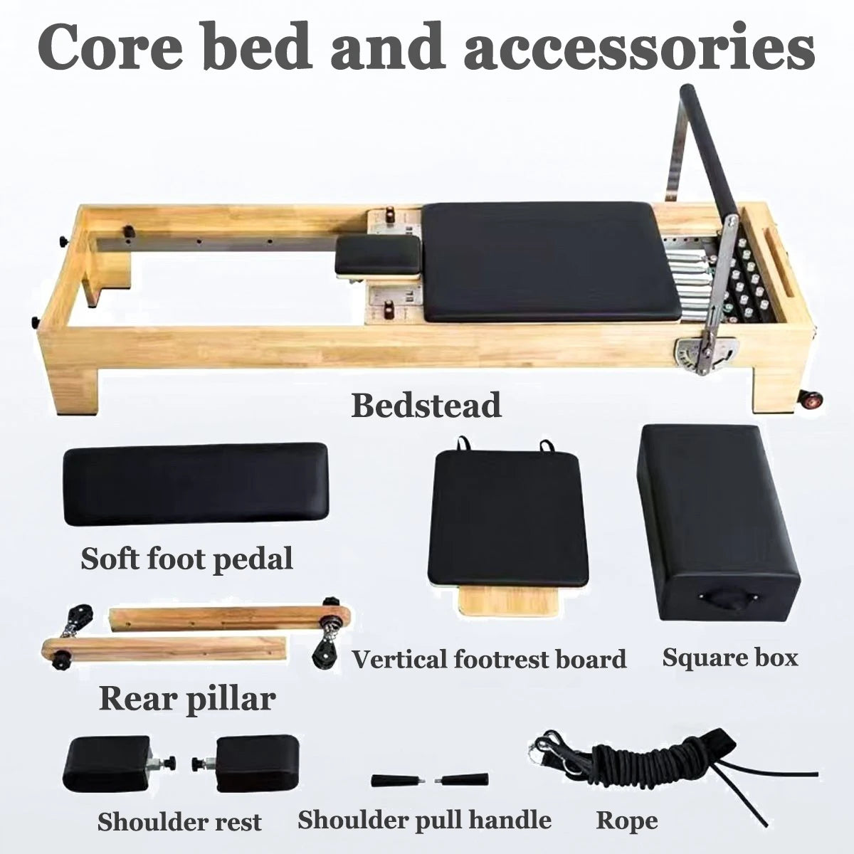 B.OF Pilates Core Bed Home Fitness Equipment