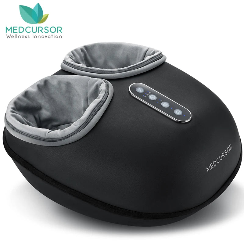 Medcursor MDFM400 Shiatsu Foot Massager With Heat Roller For Muscle Relaxation Pain Relief