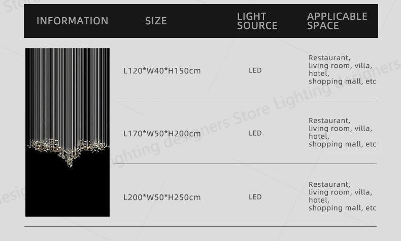Yingxuan Pendant Luxury Chandelier Light For Living Room Kitchen